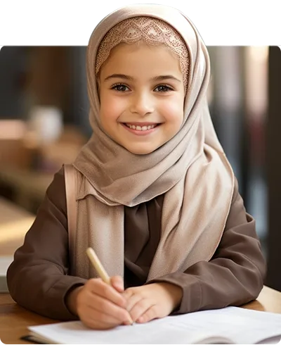 Young student with tablet