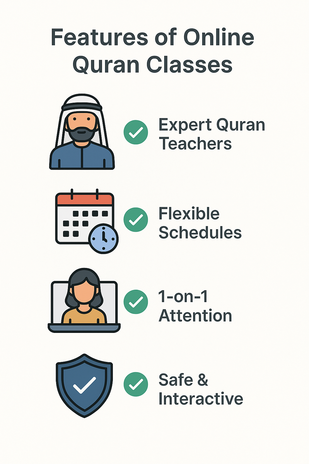 Features of Online Quran Classes