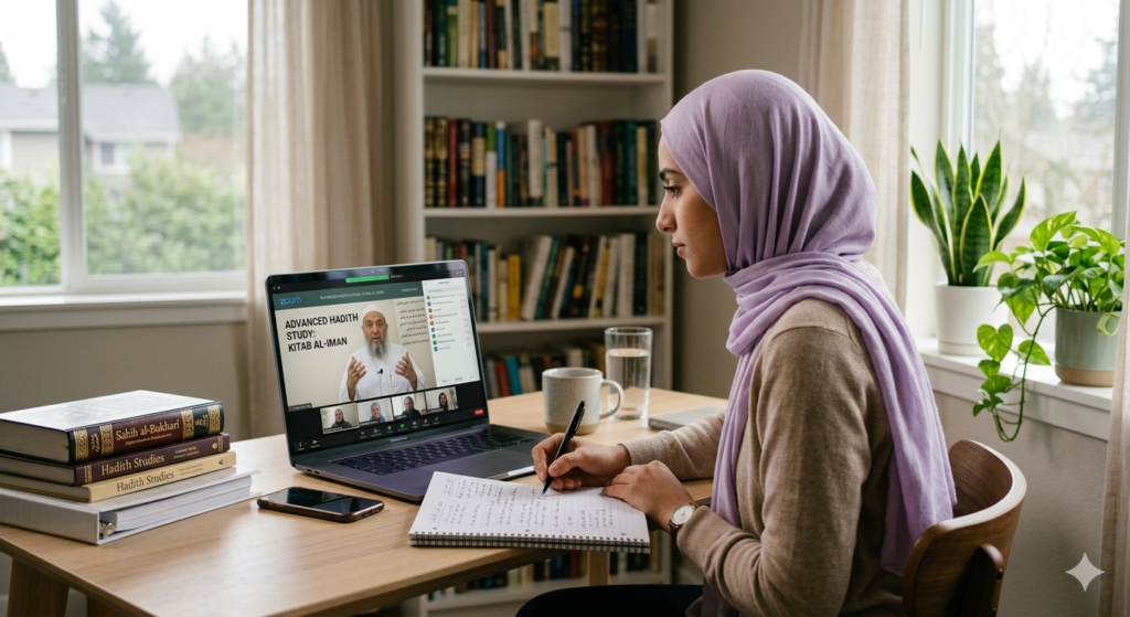 learning hadith through MeeM academia online learning