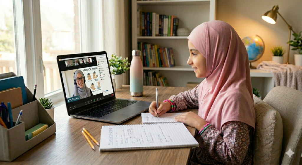 child online learning in meem academia