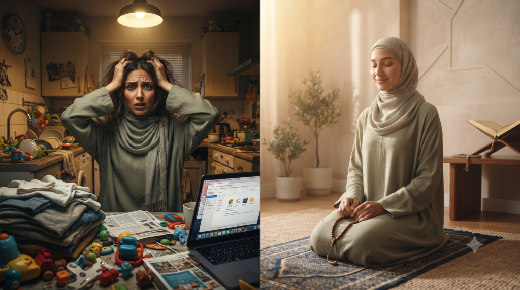 Symbolic path representing an unexpected answer to a sincere dua